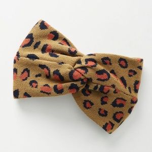 Anthropologie Women’s Leopard Spotted Ear Warmer🐆